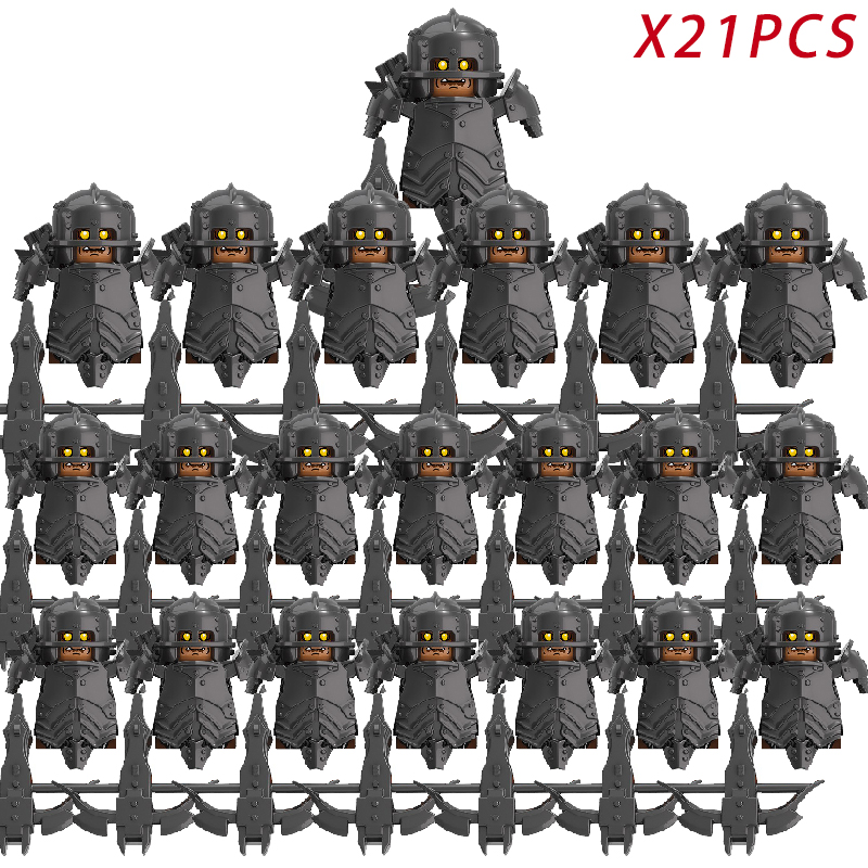 (Style E) Military Troopers Building Block The Lord of Ring Army Soldiers Figure Kids Toys Christmas Gifts