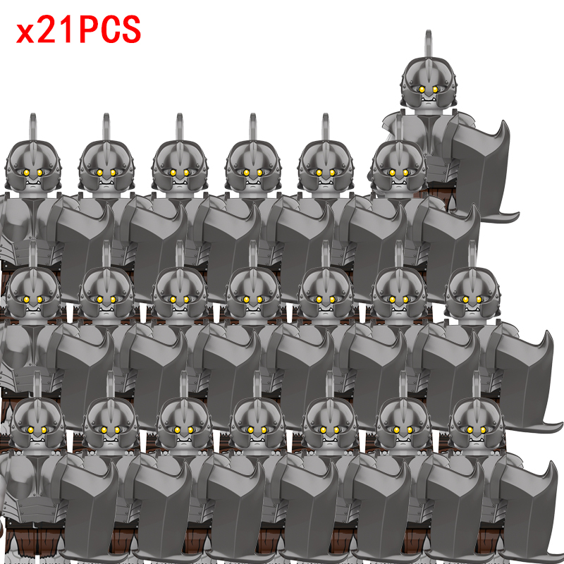 (Style E) Military Troopers Building Block The Lord of Ring Army Soldiers Figure Kids Toys Christmas Gifts