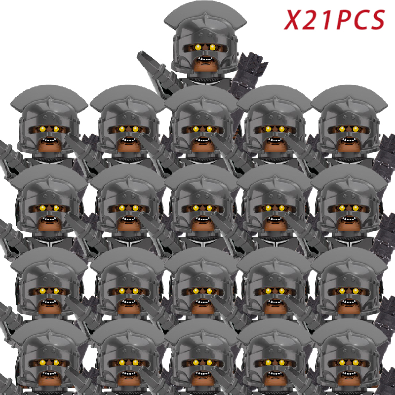 (Style E) Military Troopers Building Block The Lord of Ring Army Soldiers Figure Kids Toys Christmas Gifts