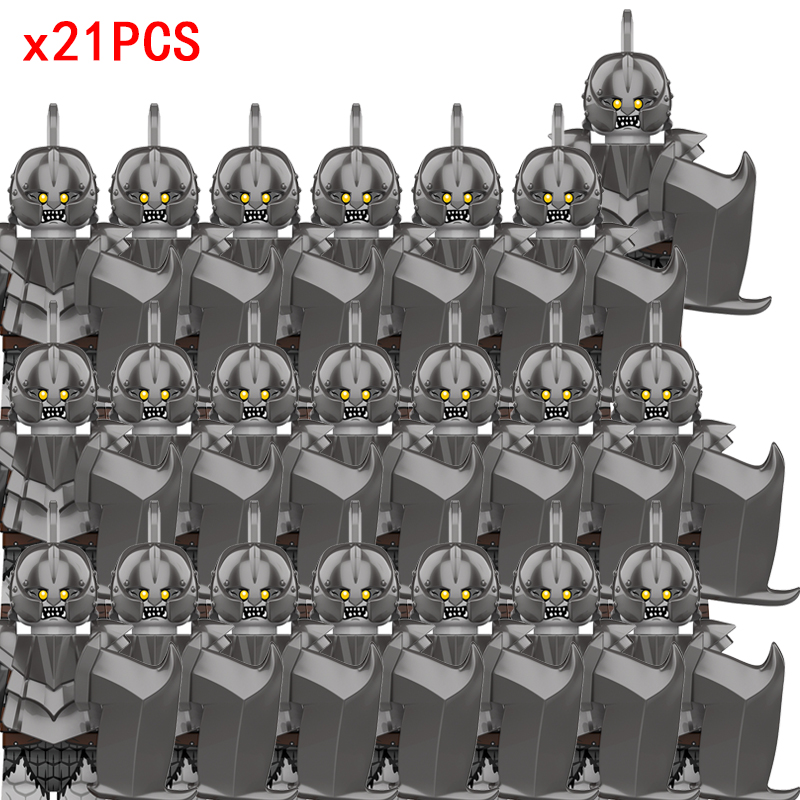 (Style E) Military Troopers Building Block The Lord of Ring Army Soldiers Figure Kids Toys Christmas Gifts