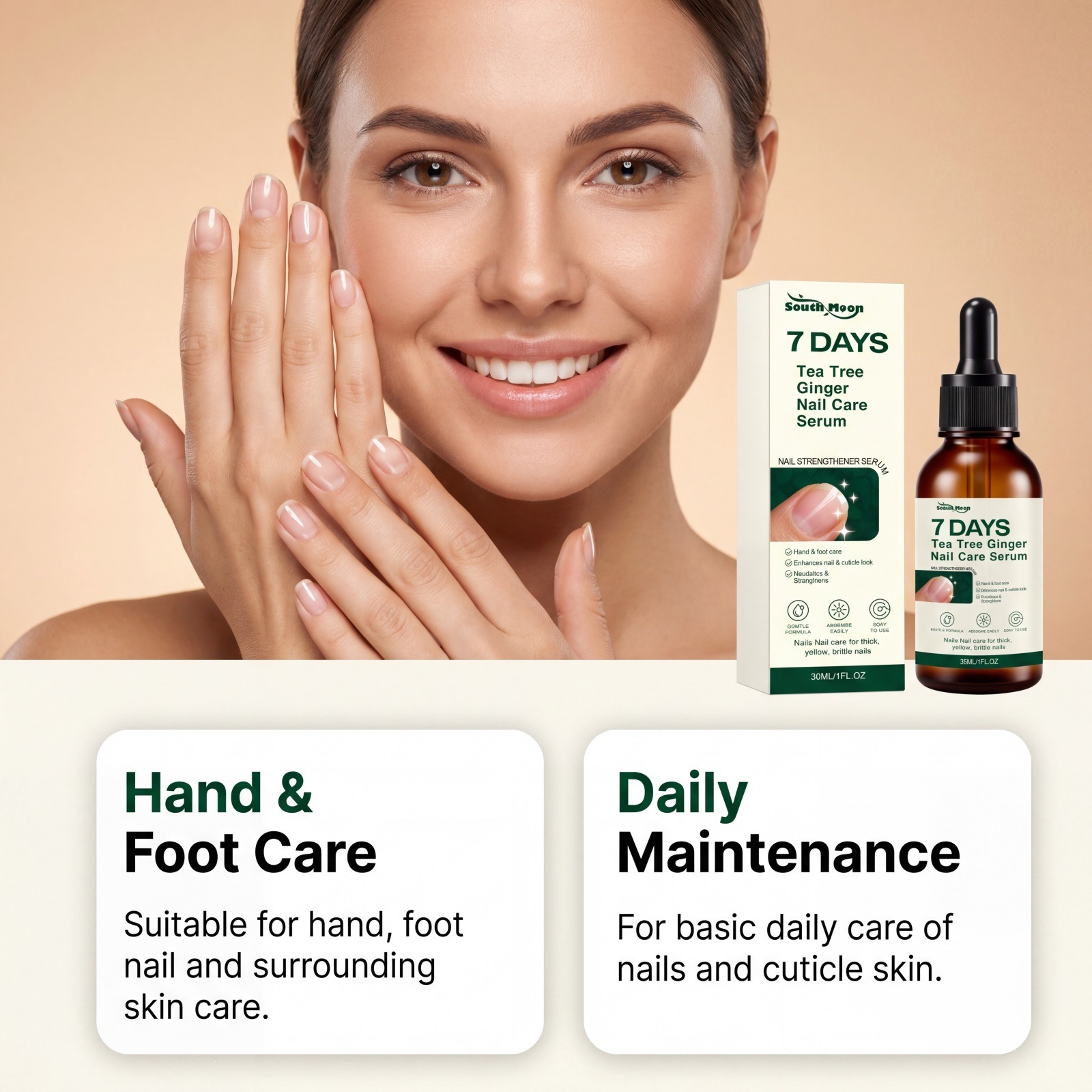 Nail Care Essence For Smoothing Shining And Moisturizing Cuticles Daily Hand And Foot Nail Treatment