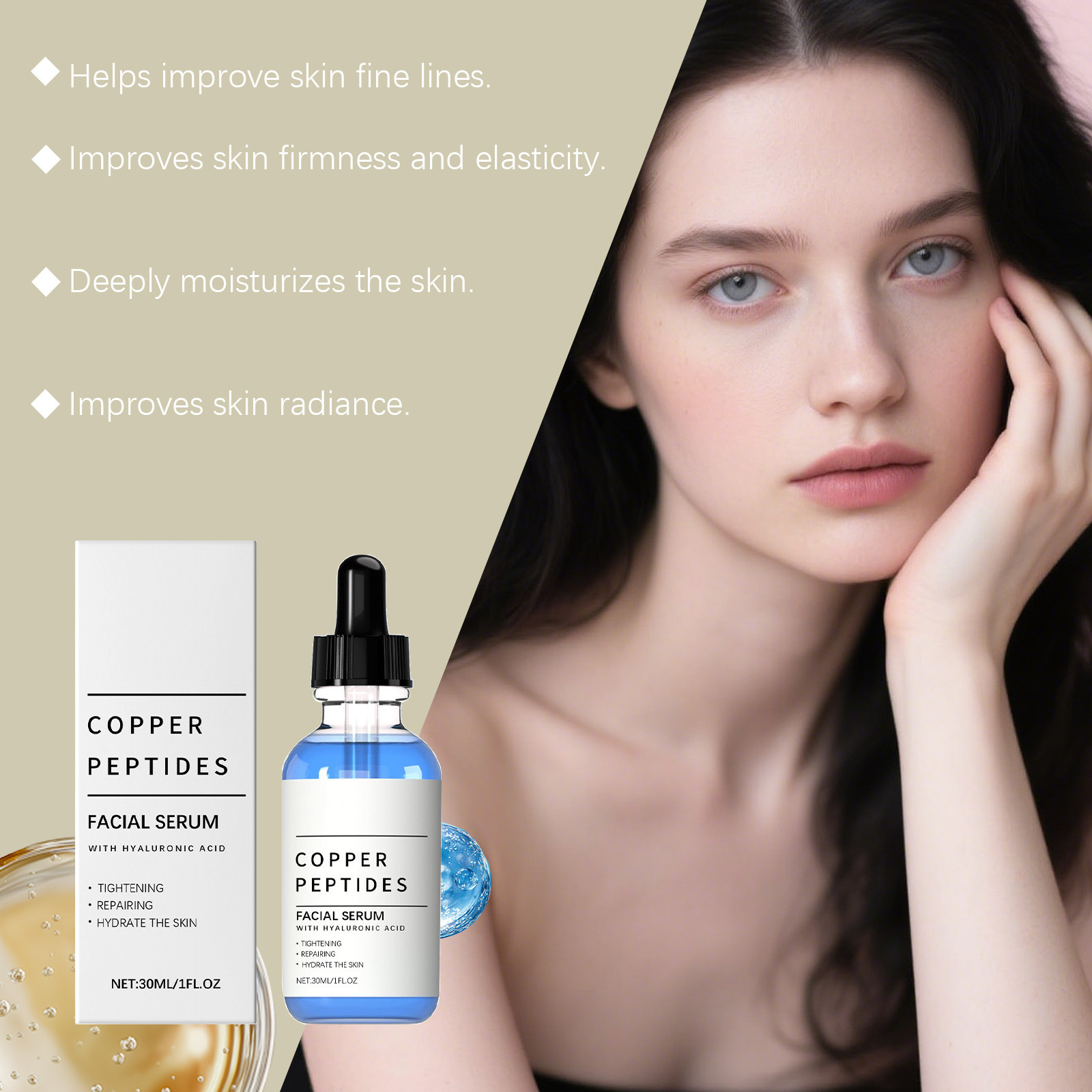 Hyaluronic Acid Hydrating Essence For Moisturizing Glow And Daily Facial Skin Care