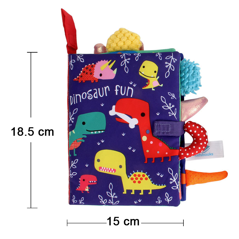 (rabbit) New Baby Rattles Mobiles Toy Soft Animal Cloth Book Newborn Stroller Hanging Bebe Early Learning Educate Baby Toys Kids Gifts