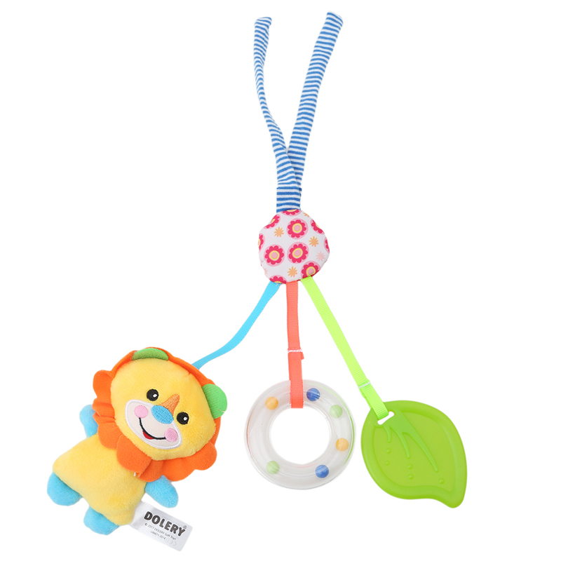 (lion 799) New Baby Rattles Bell Toy Stroller Mobile Infant Rattle Animal Speelgoed Pendant Crib Bed Teether Hanging Toy Newborn Gifts