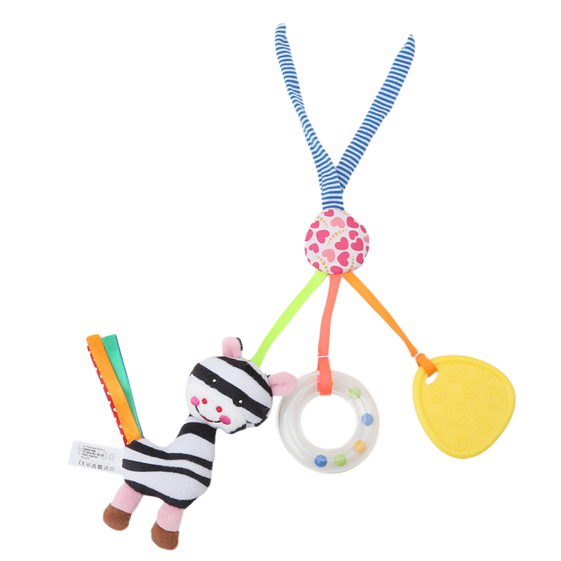 (lion 799) New Baby Rattles Bell Toy Stroller Mobile Infant Rattle Animal Speelgoed Pendant Crib Bed Teether Hanging Toy Newborn Gifts