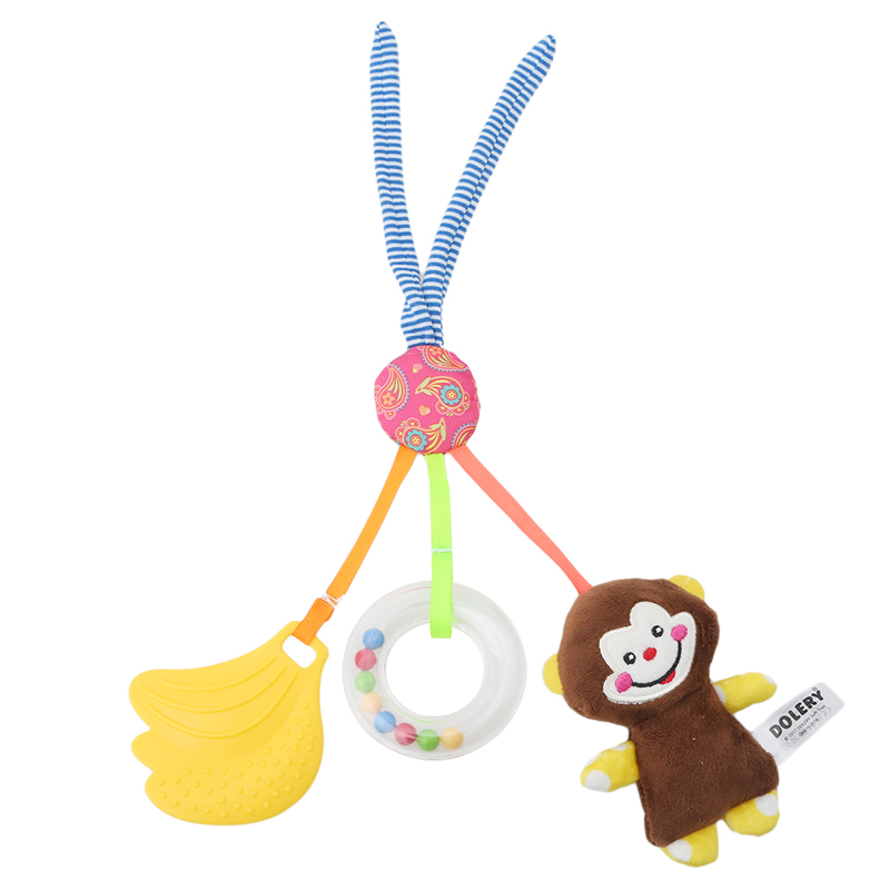 (lion 799) New Baby Rattles Bell Toy Stroller Mobile Infant Rattle Animal Speelgoed Pendant Crib Bed Teether Hanging Toy Newborn Gifts