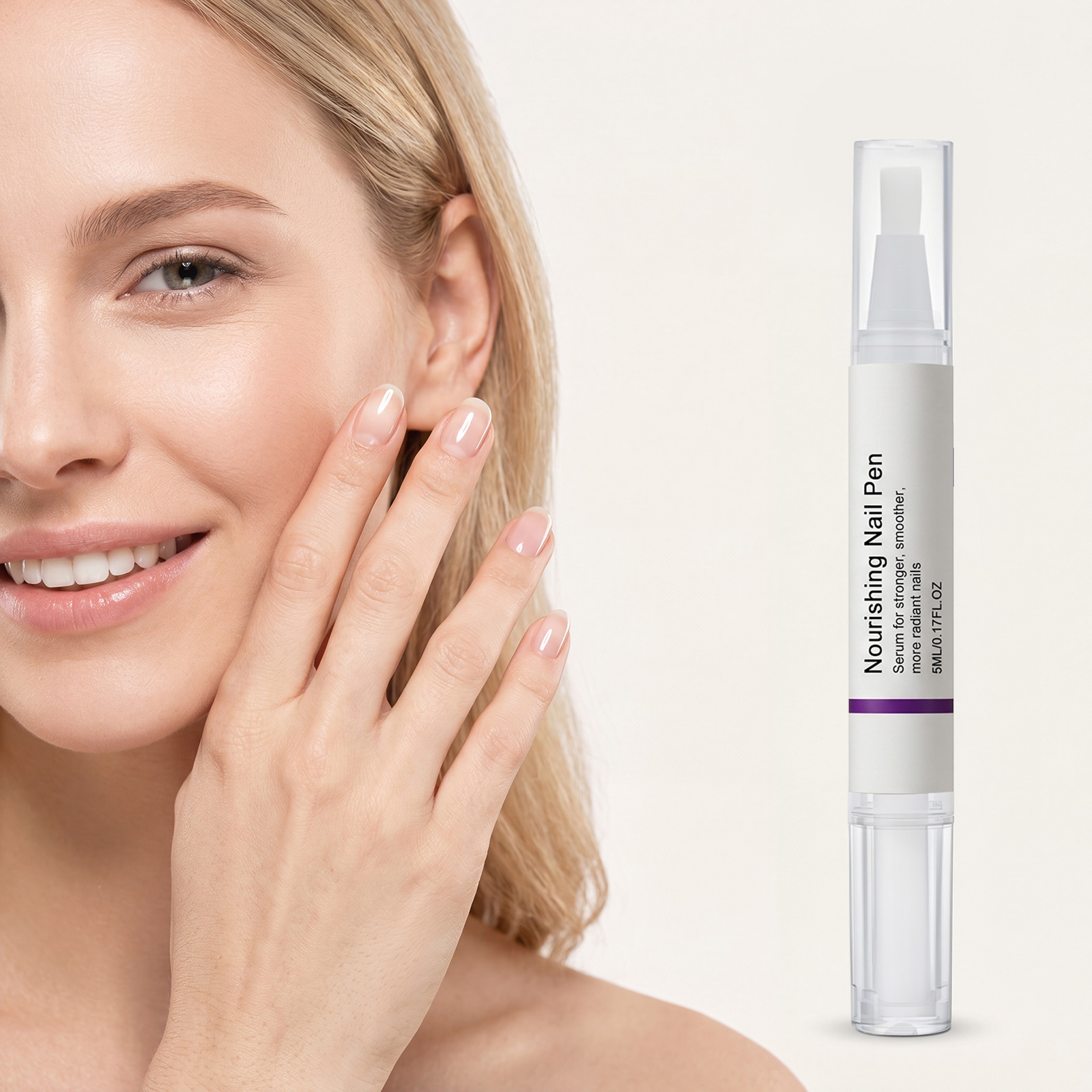 Moisturizing Nail Care Pen Nourish Gentle Protect Portable Nutrient Liquid Hand Manicure Skin Surface Nail Texture Daily Beauty