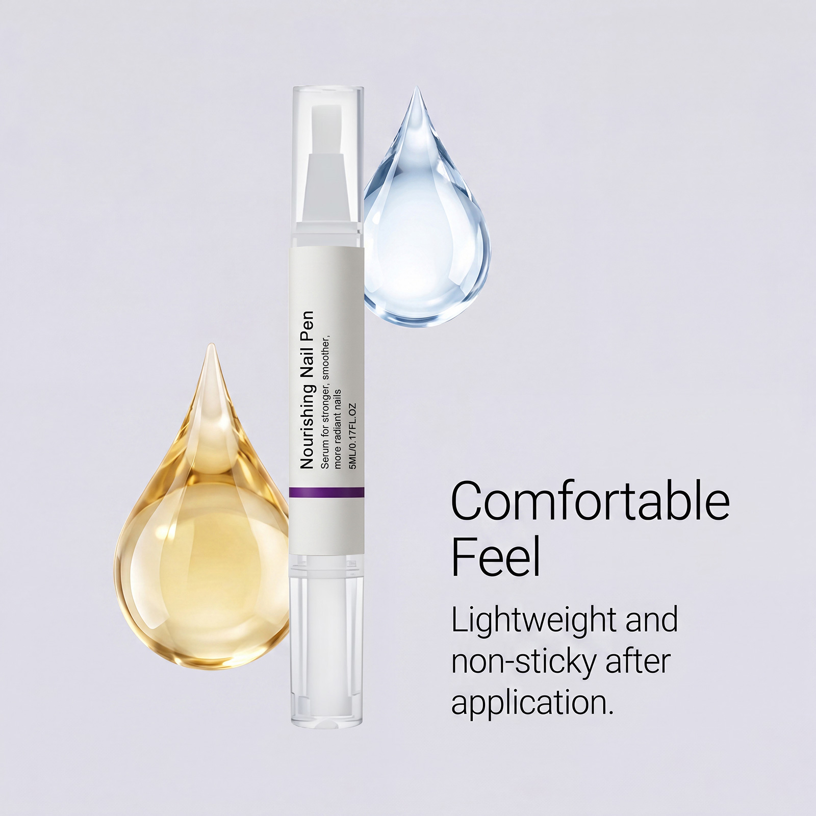 Moisturizing Nail Care Pen Nourish Gentle Protect Portable Nutrient Liquid Hand Manicure Skin Surface Nail Texture Daily Beauty
