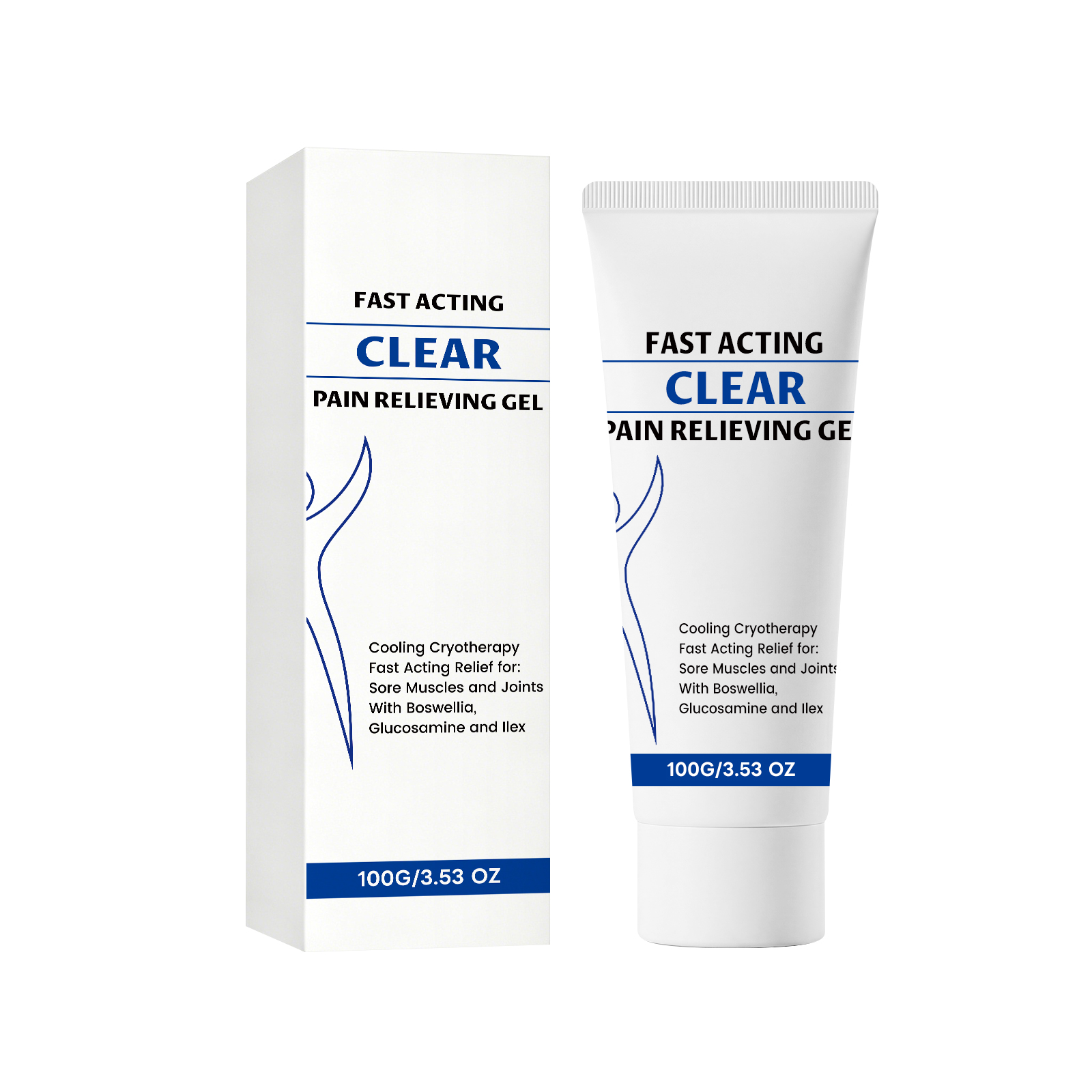 Skin Cooling Gel Gentle Care Comfort Fresh Soft Hydrating Massage Treat Local Body Skin Area