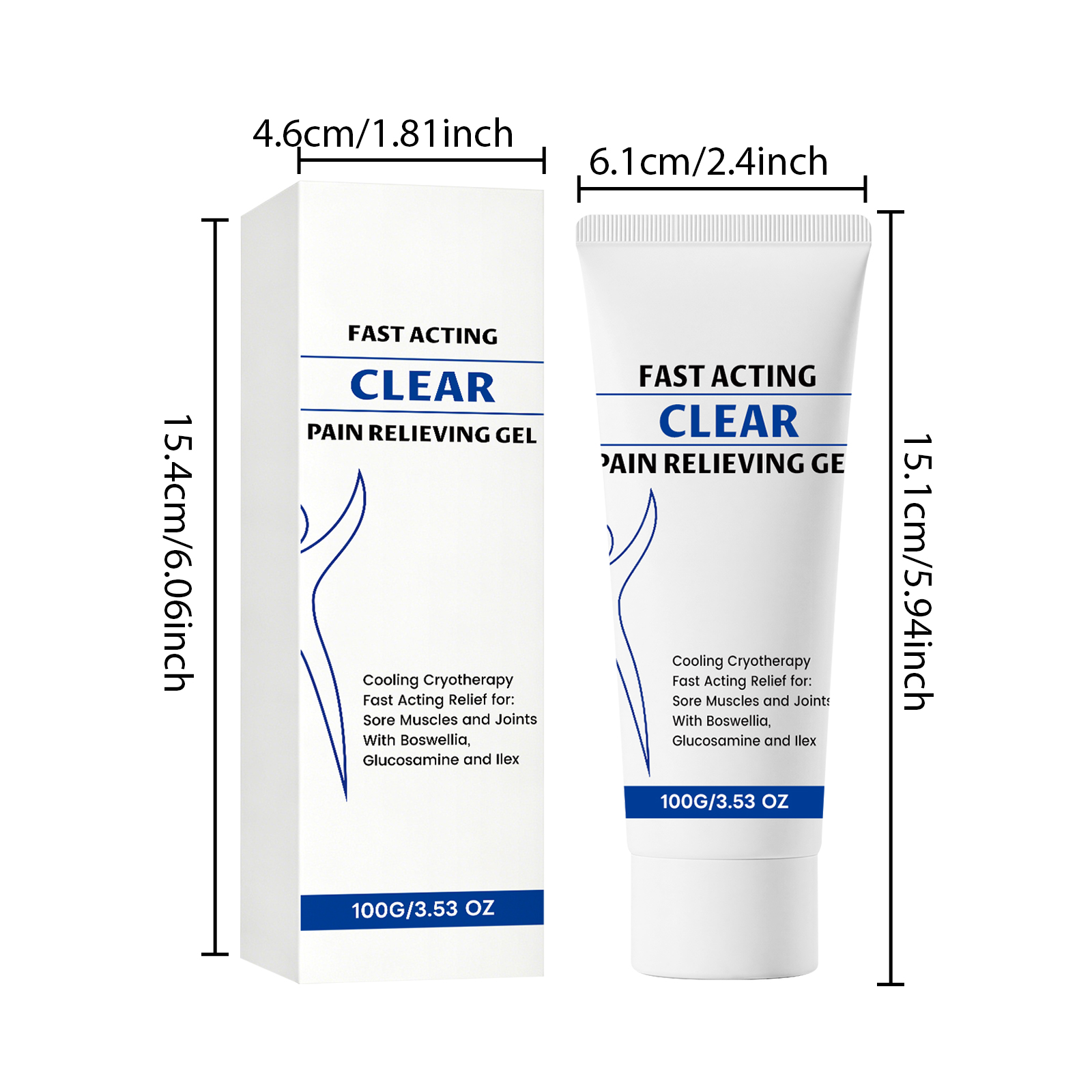 Skin Cooling Gel Gentle Care Comfort Fresh Soft Hydrating Massage Treat Local Body Skin Area