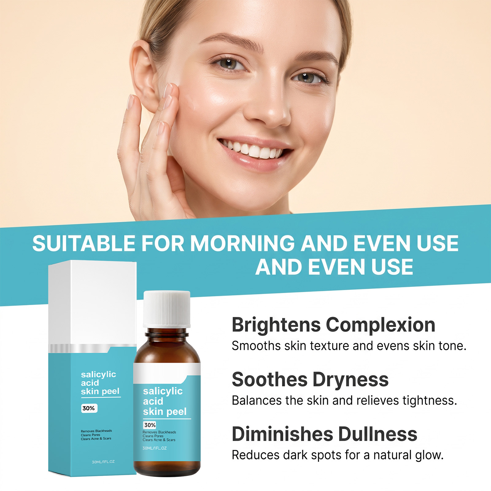 Cleansing Skin Essence Mild Moisturizing Soft Smooth Daily Gentle Care Nose Wing Facial Skin Care Lotion