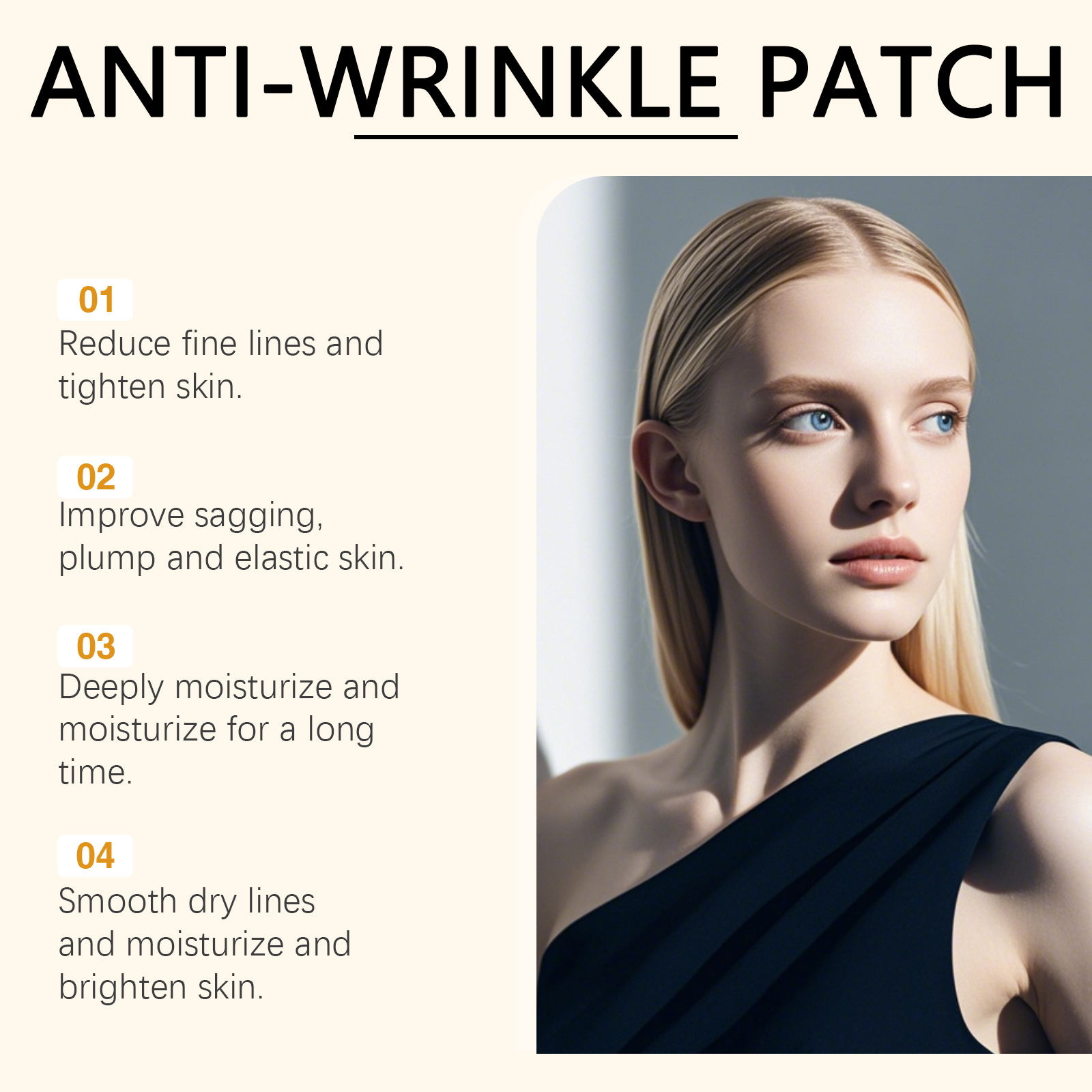 Skin Care Patch Hydrating Nourishing Moisturizing Soft Daily Hydration For Neck And Facial Skin Care Sheet