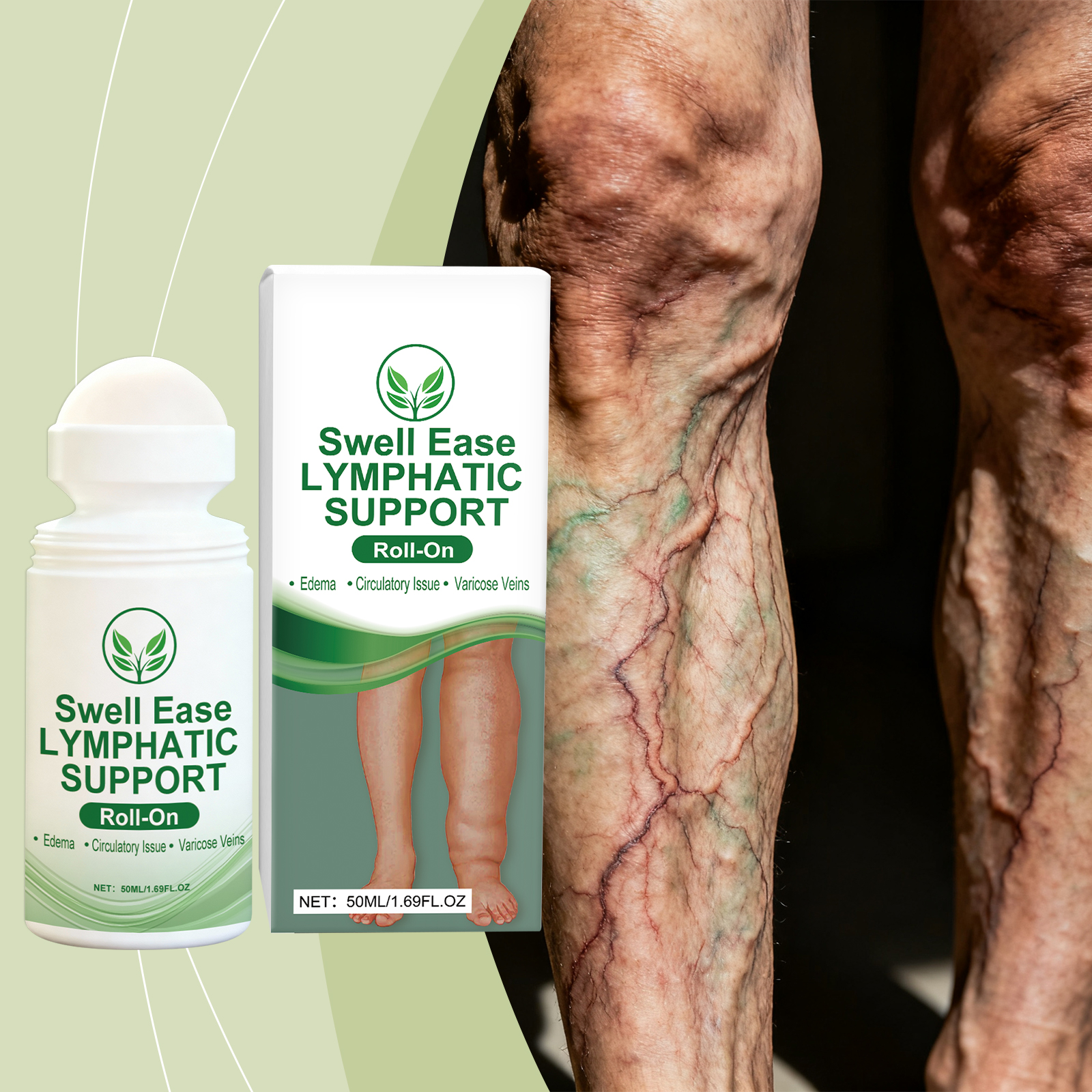 Leg Care Ball Nourish Leg Skin Gentle Care Daily Comfort Massage Easy Absorb Care Roller