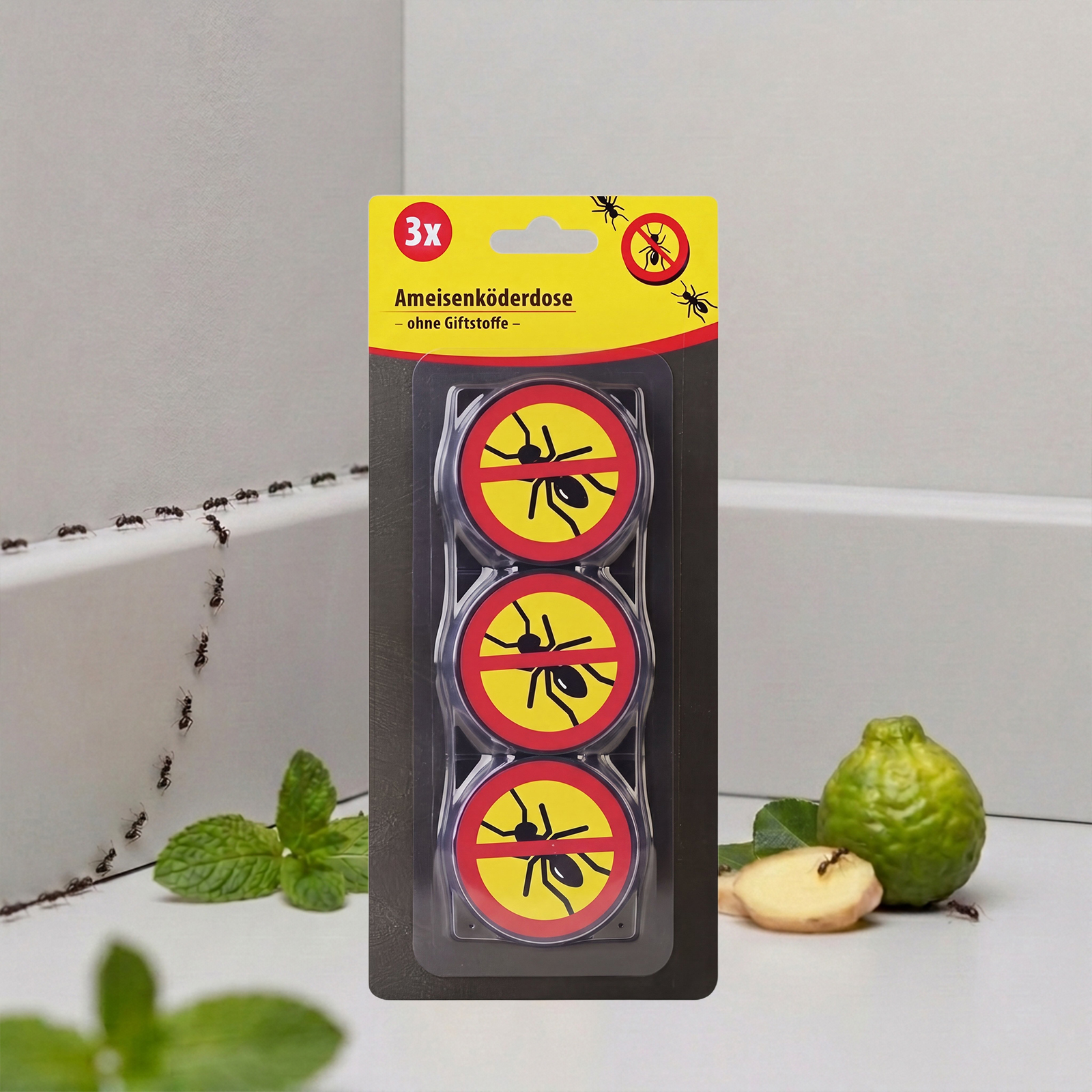 Ant Bait Box Household Indoor Kitchen Living Room Toilet Easy Operation Ant Catcher