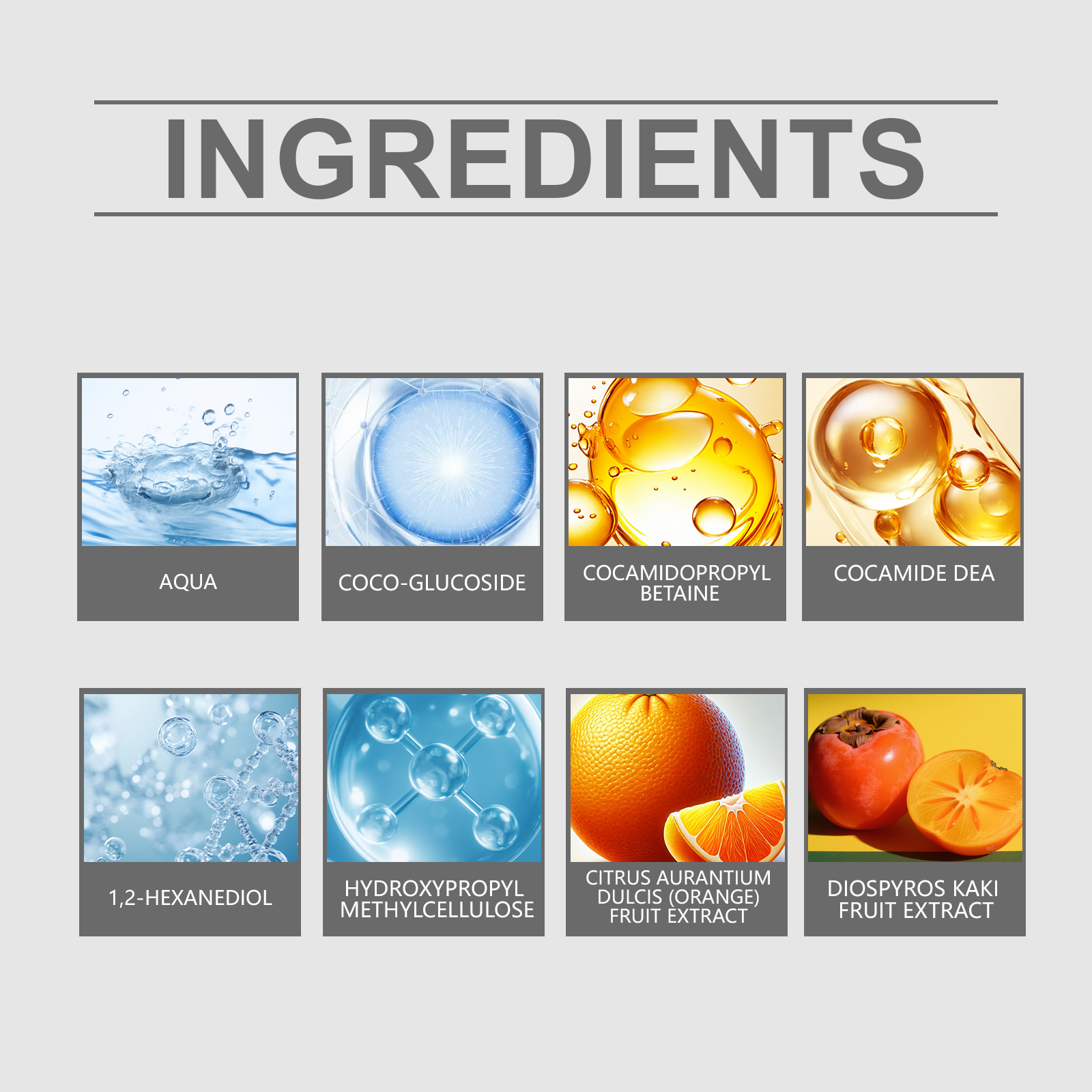Body Wash Comfortable Refreshing Dense Foam Persimmon Orange Fragrance Body Skin Cleansing Shower Gel