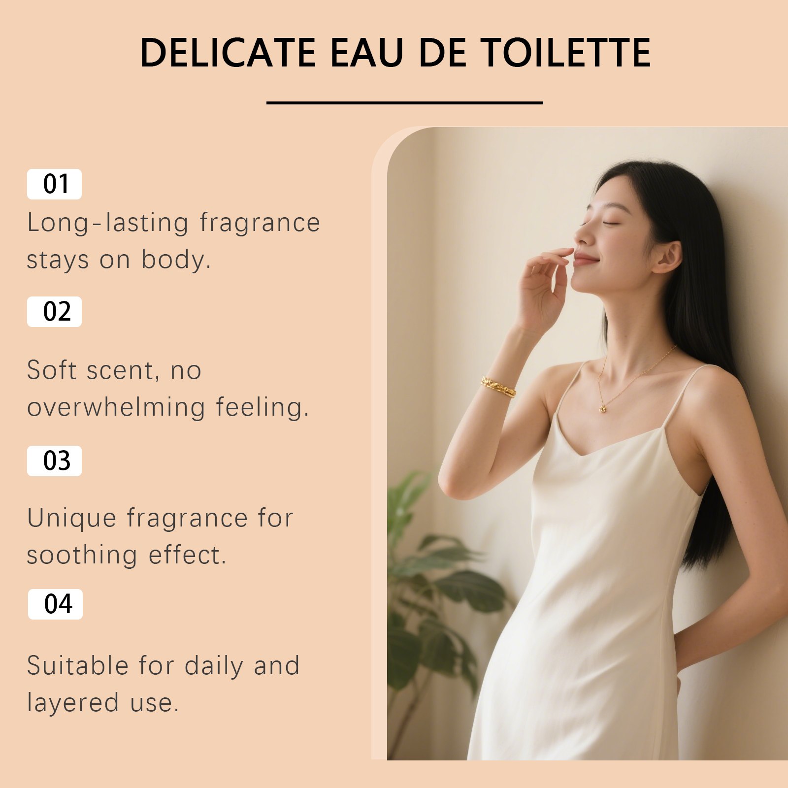 Rose Perfume Natural Fresh Longlasting Light Luxury Atmosphere Spray Dating Portable Charm Daily Lasting Scent