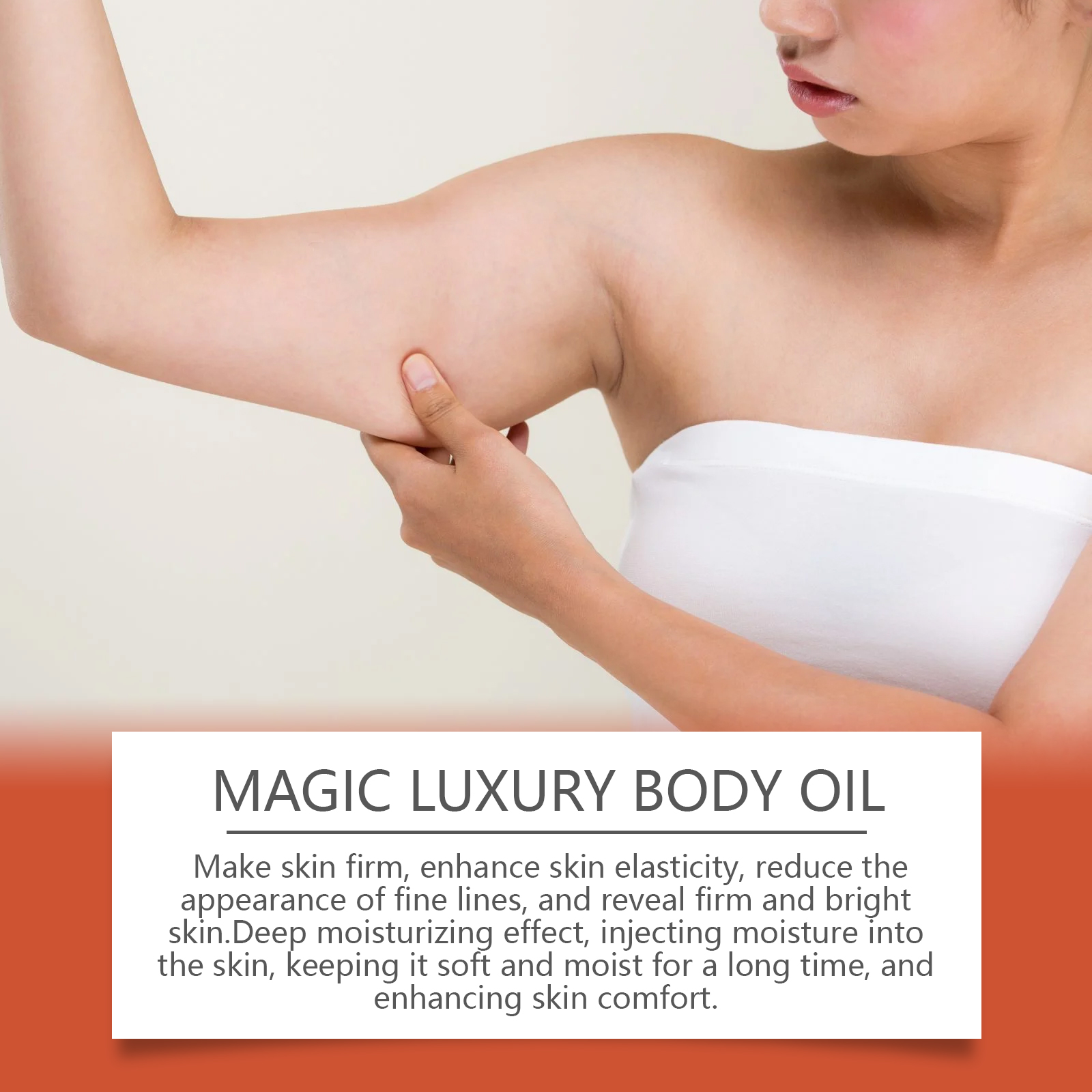 Body Firming Moisturizing Oil Nourishes Softens Tightens Skin Daily Massage Care