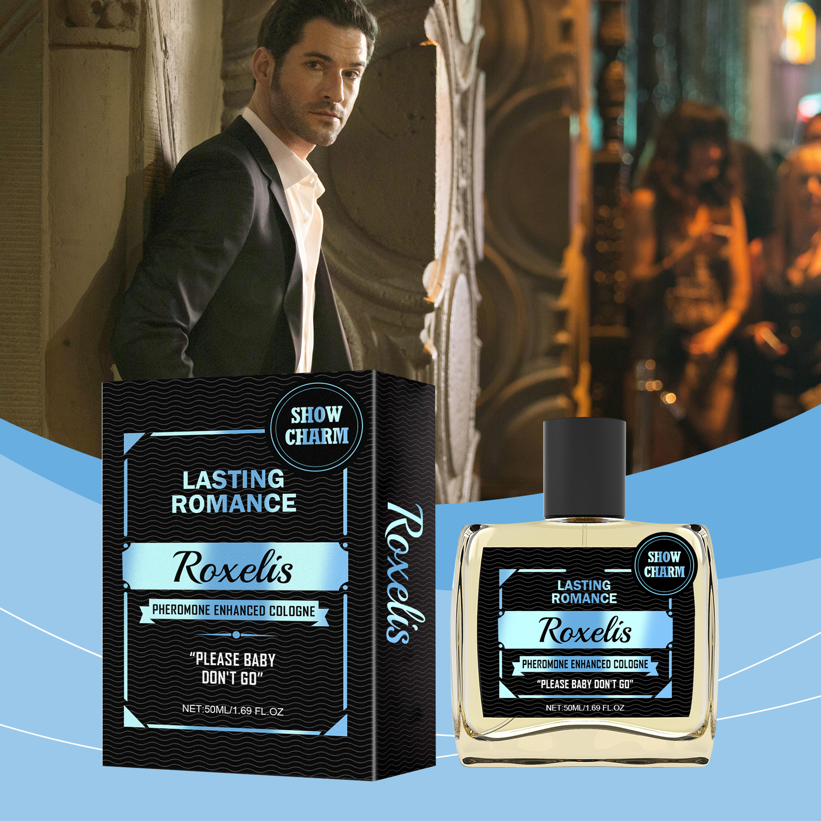 Men Cologne Perfume Portable Natural Fresh Mild Non Irritating Charming Gentle Fragrance Scent Water