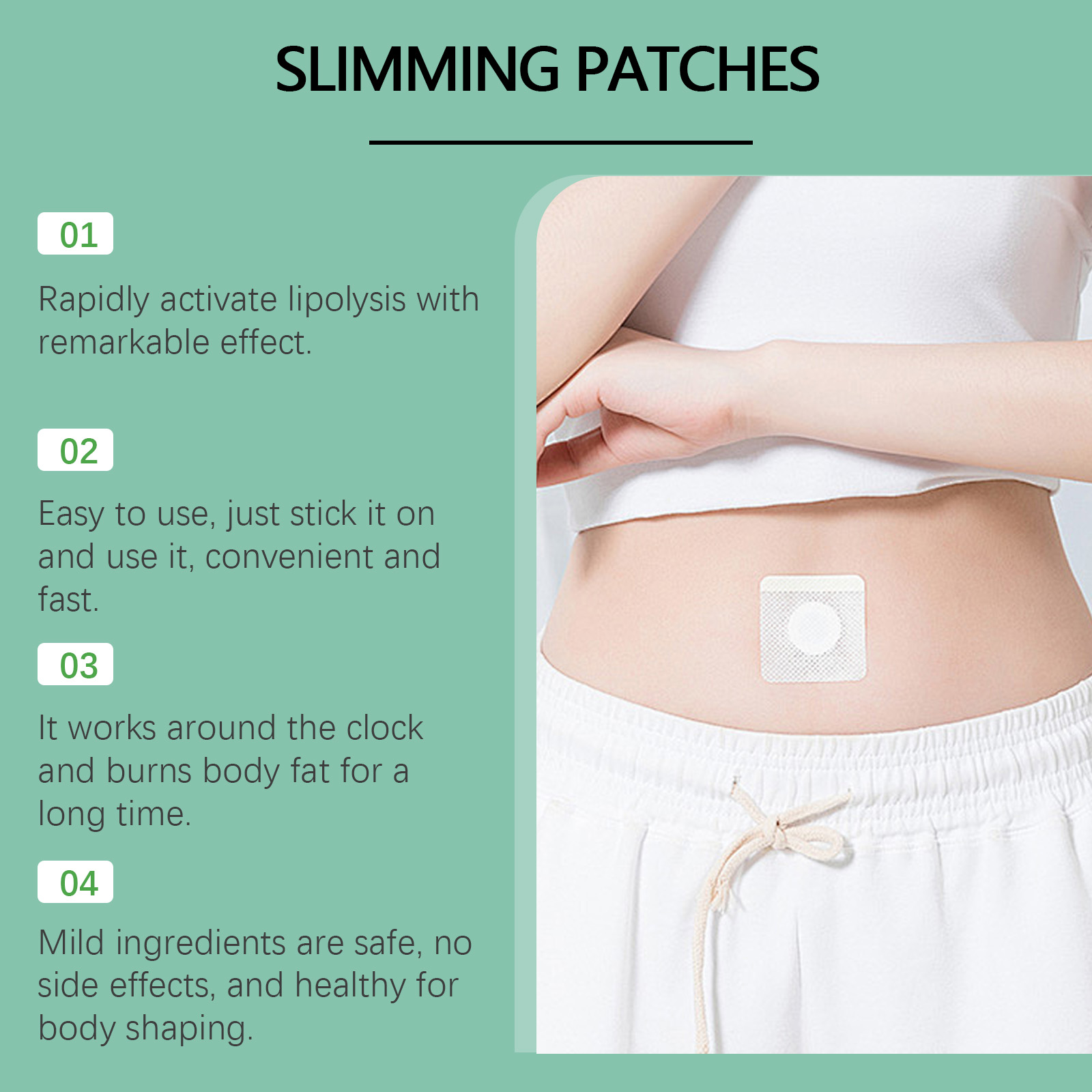 Herbal Care Patch Nourish Protect Tighten Skin Elastic Maintain Massage Body Daily Care