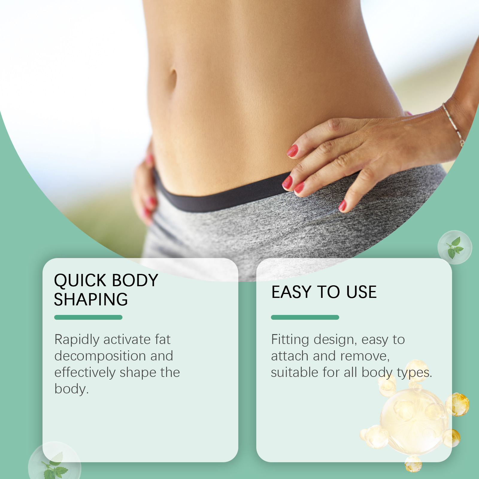 Herbal Care Patch Nourish Protect Tighten Skin Elastic Maintain Massage Body Daily Care