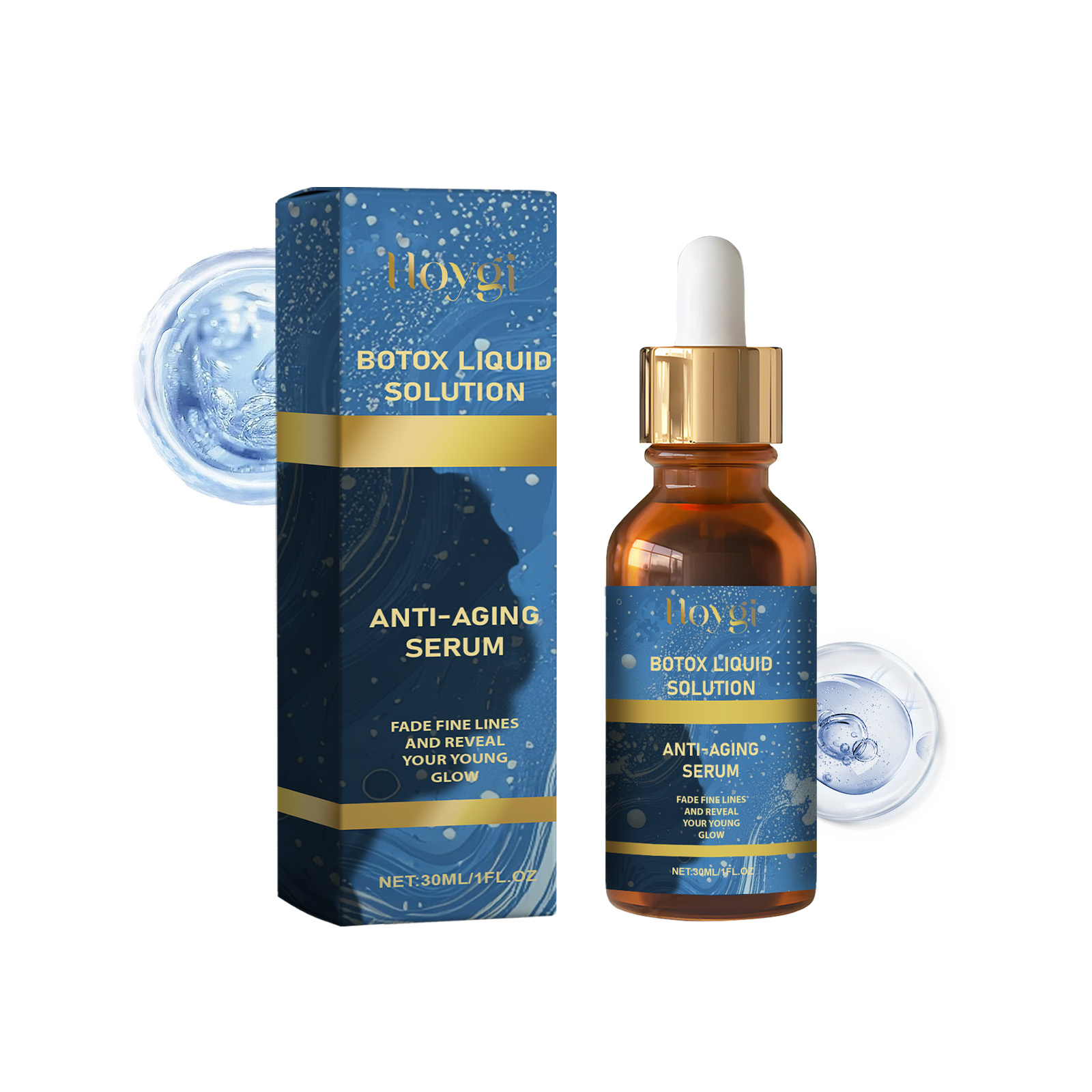 Anti Aging Anti Wrinkle Essence Liquid Fade Skin Lift Moisturize Hydrate Brighten Skin Care Essence