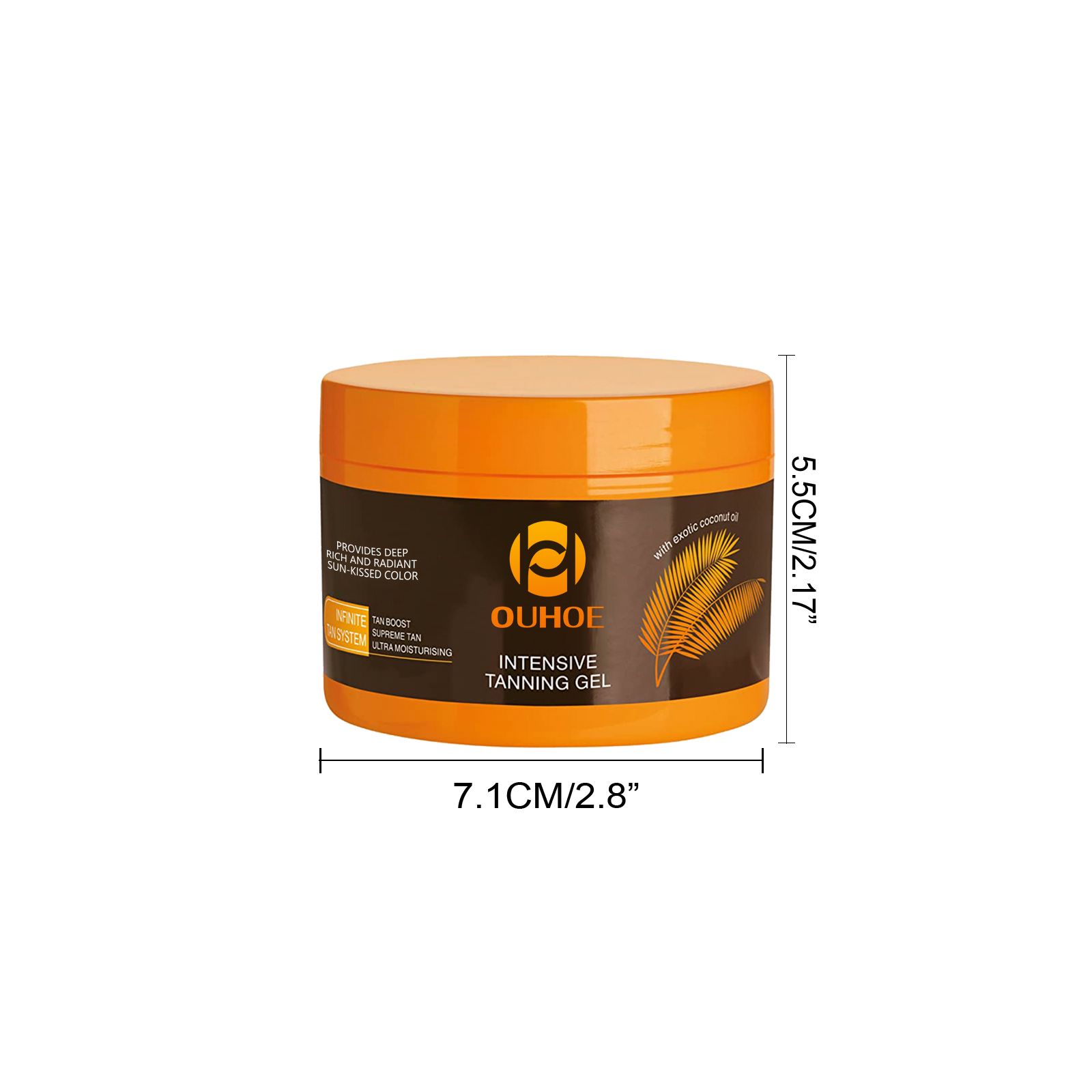 Tanning Enhancing Gel For Outdoor Beach Bronzed Glow Hydrating Daily Body Care