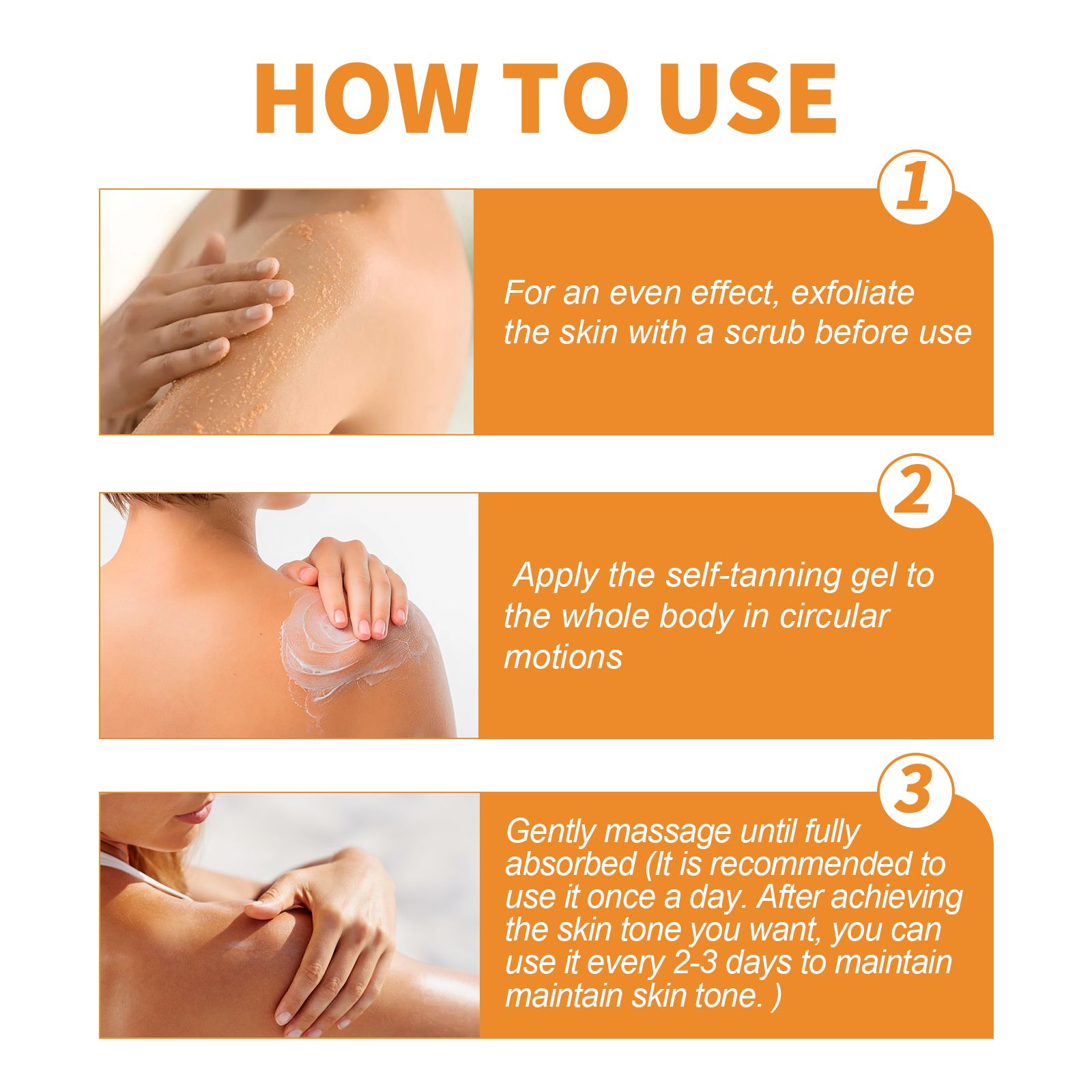 Tanning Enhancing Gel For Outdoor Beach Bronzed Glow Hydrating Daily Body Care