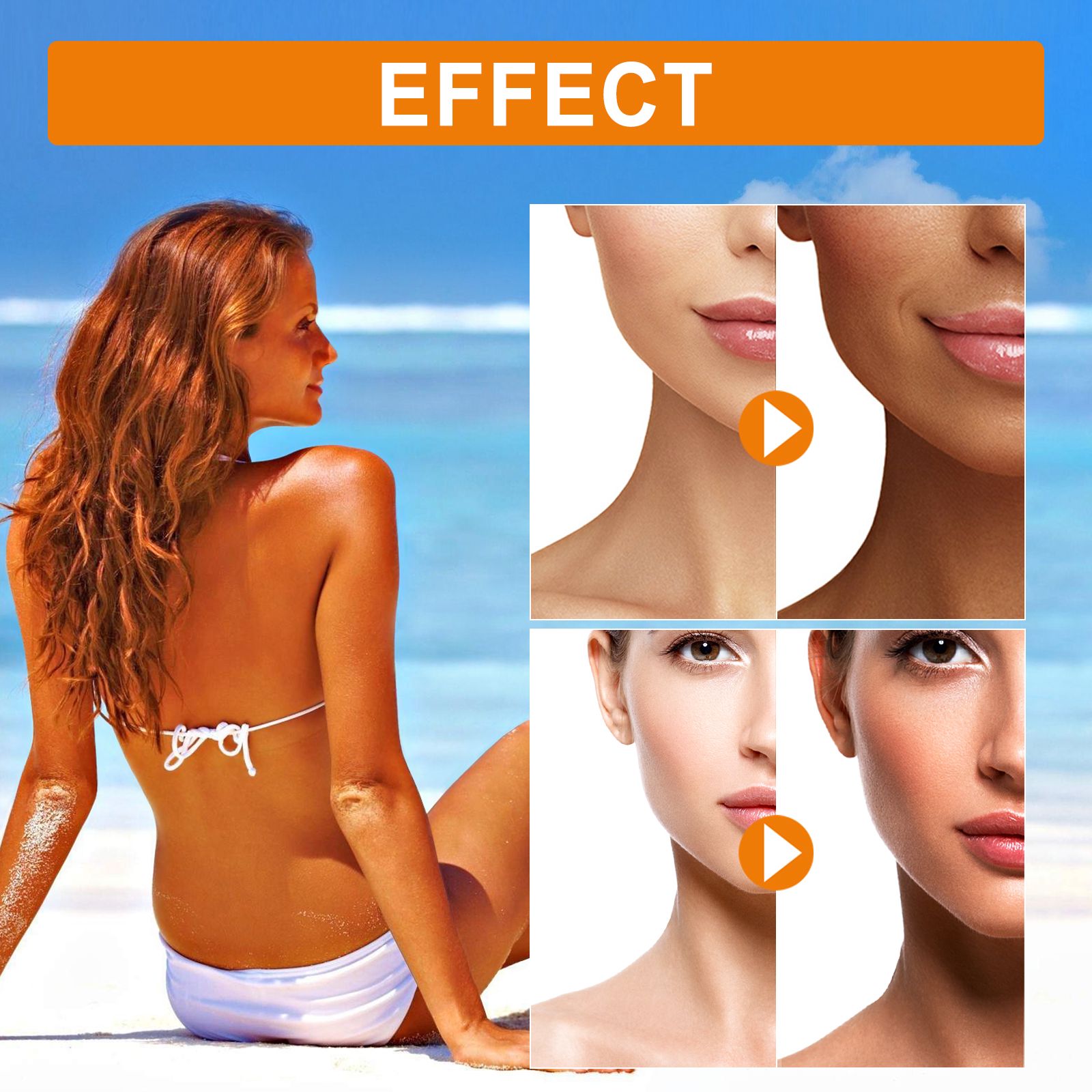 Tanning Enhancing Gel For Outdoor Beach Bronzed Glow Hydrating Daily Body Care