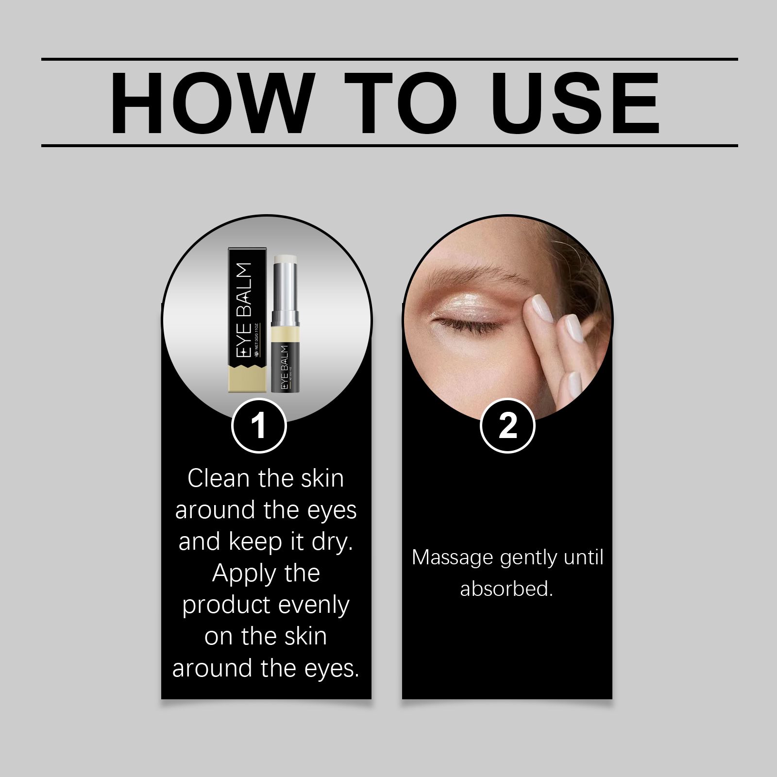 Retinol Anti Wrinkle Eye Cream Stick Firming Moisturizing For Fine Lines And Puffiness Daily Care