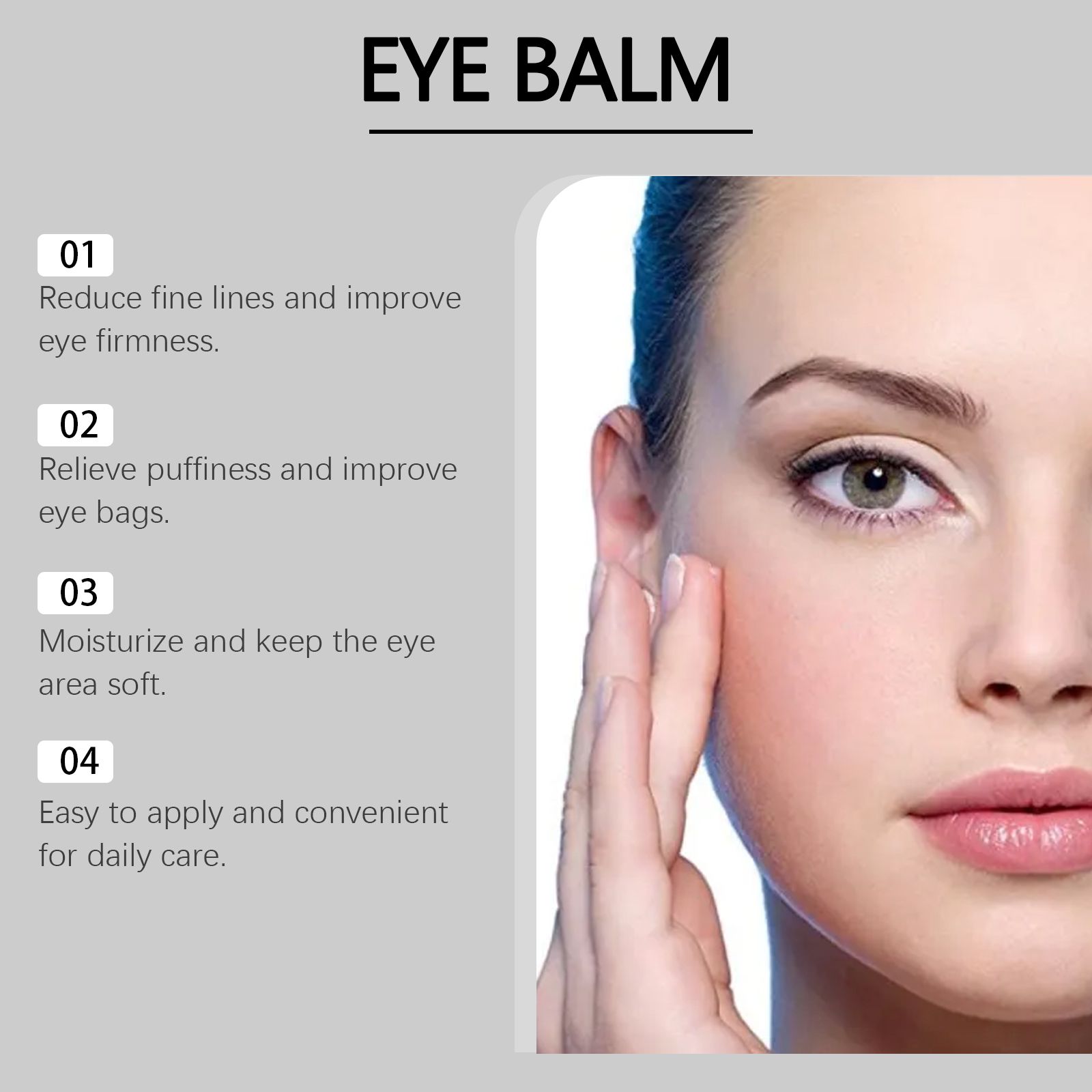 Retinol Anti Wrinkle Eye Cream Stick Firming Moisturizing For Fine Lines And Puffiness Daily Care