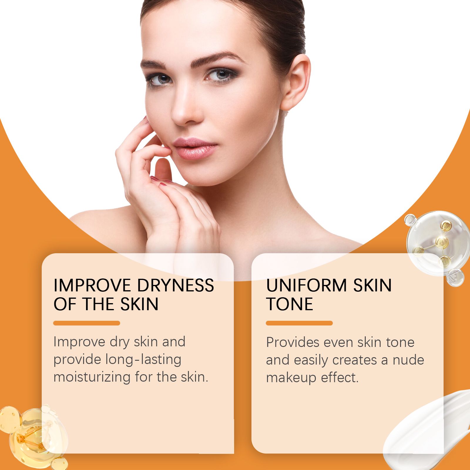 Moisturizing Protective Cream Hydrating Shield Lightweight For Face And Body Daily Care