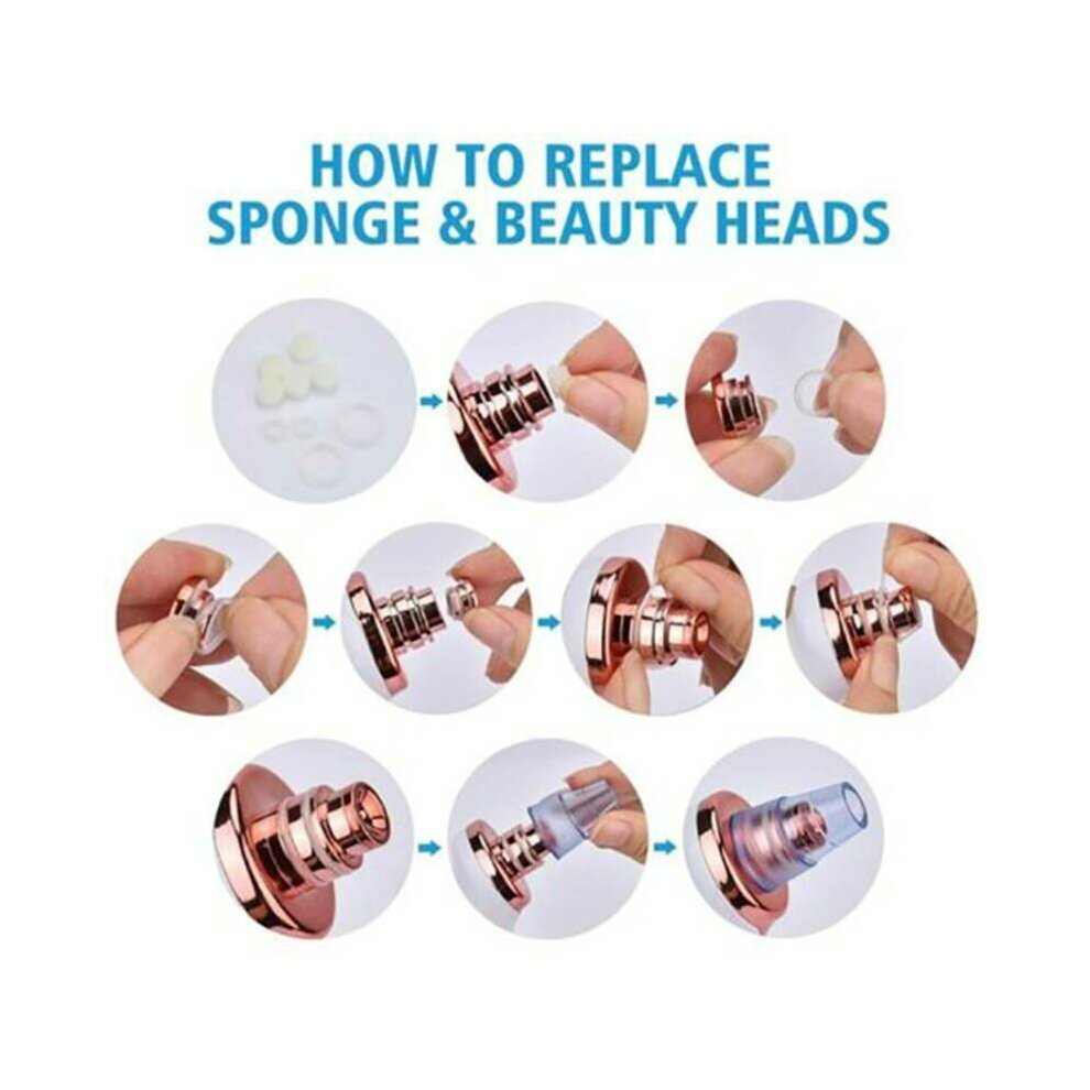 Electric Blackhead Remover Vacuum Acne Suction Facial Skin Deep Cleaner Machine