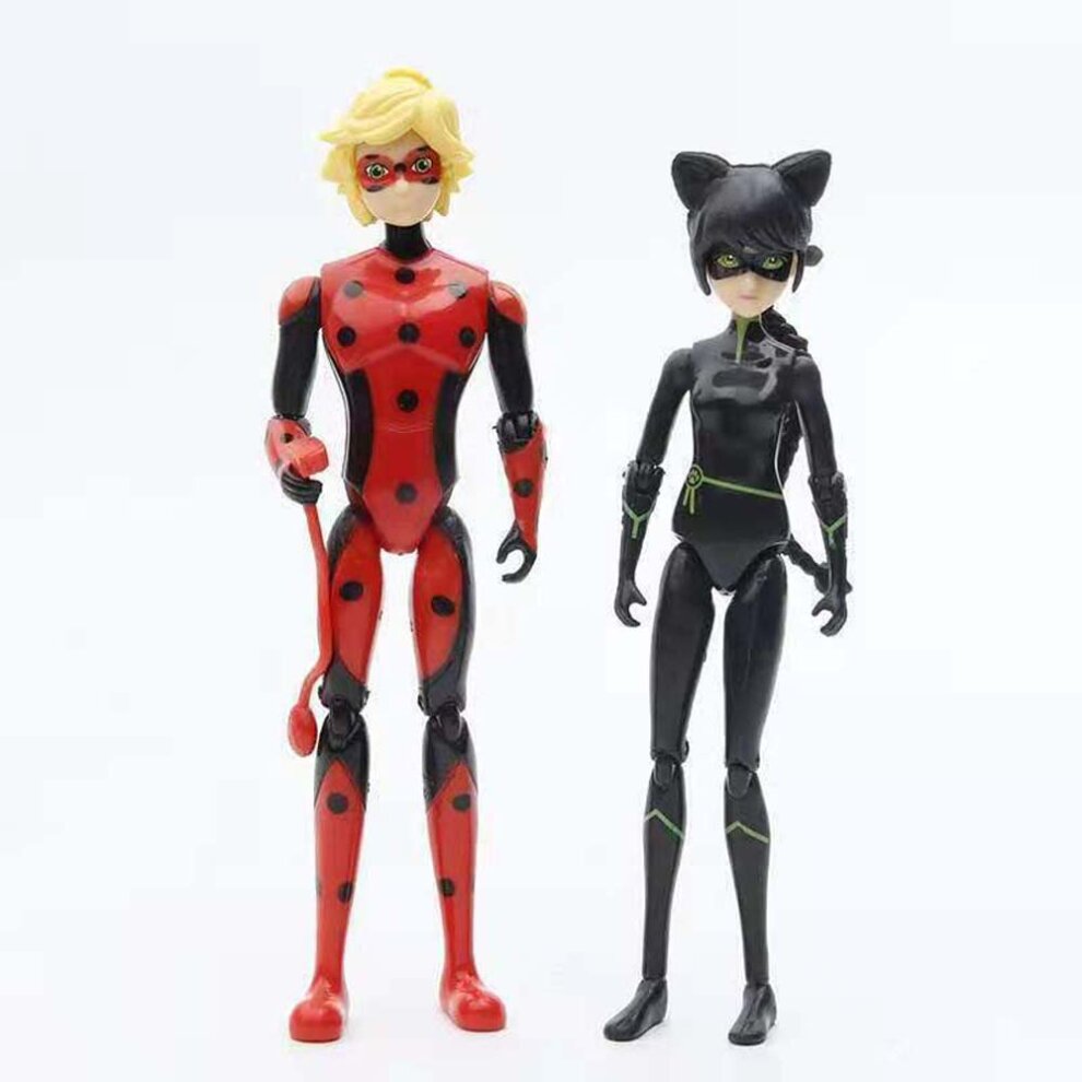 8pcs Miraculous: Tales Of Ladybug & Cat Noir Collection Decor Action Figures Toy