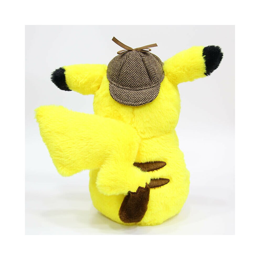 28CM Pokemon Detective Pikachu Soft Plush Teddy Doll Toys