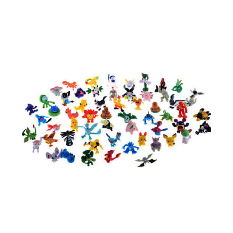 24PCS Cute Pokemon Go Mini Random Wholesale Lots Pearl Figures New for Kids Toy