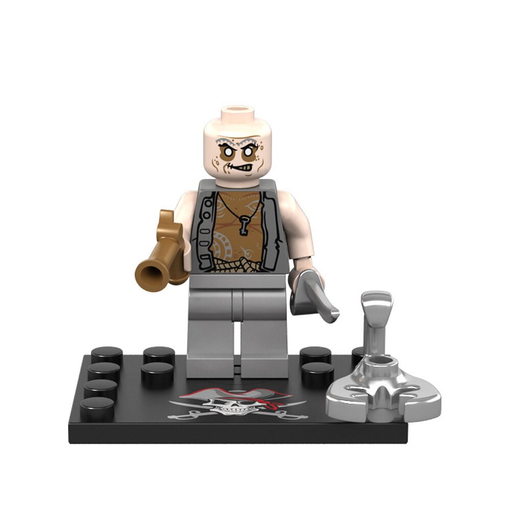 Pirates of the Caribbean Building Block Minifigures Toys Fit Lego 8PCS Action Figure with Bases Movies Fans Mini Characters Toys Collectible Stitching Figures as Party Gift for Kids Boy Girls Christmas Stockings