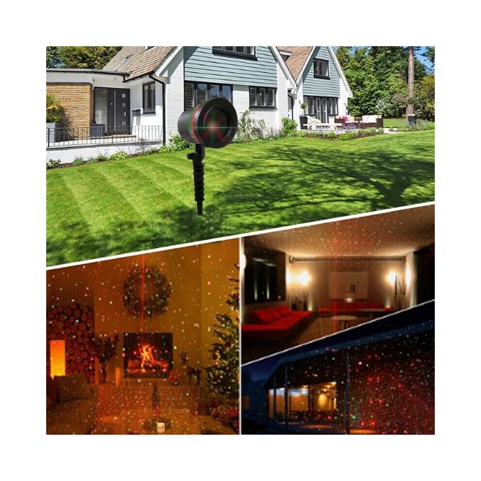 Christmas Projector Lights Laser LED Projection Lamp LED Garden Lawn Light IP65 Waterproof for Outdoor Party Halloween Xmas Birthday New Year