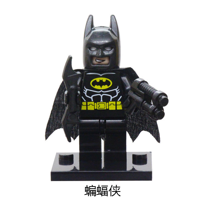 Marvel Avengers Minifigures Building Blocks Toys Includes Spiderman Batman Captain America Hulk Iron Man Thor Superhero Character Collection Toy with Bases for Children Adult Birthday Christmas Easter Ornaments Gifts for Kids