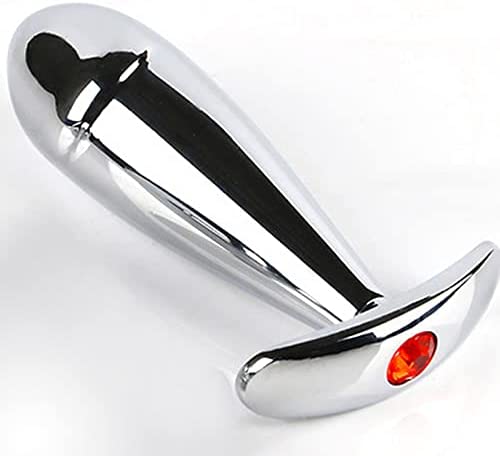 Butt Plug Anal Plug Prostate Massager Adult Sex Toys Crystal Jewelry Vagina Sex Products Metal Stainless Steel Anal Training Massager Male Female Couples Beginners Advanced Users Seual Solo Pleasure