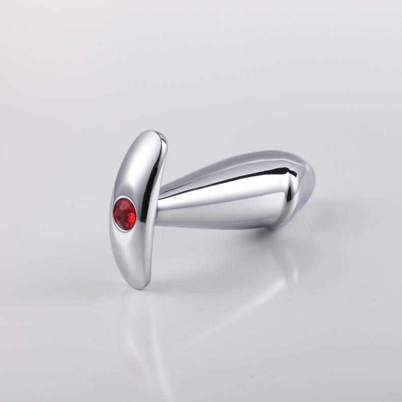 Butt Plug Anal Plug Prostate Massager Adult Sex Toys Crystal Jewelry Vagina Sex Products Metal Stainless Steel Anal Training Massager Male Female Couples Beginners Advanced Users Seual Solo Pleasure