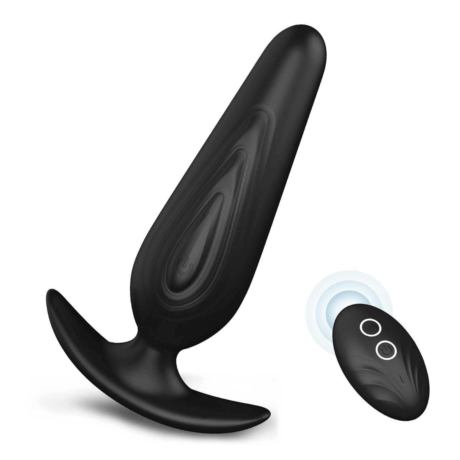 Vibrating Butt Plug Silicone Anal Vibrator G Spot Sex Toys for Men Women and Couples Remote Control Massager Stimulator Adult Toys Dildo with 12 Vibration Modes for Anal Stimulation