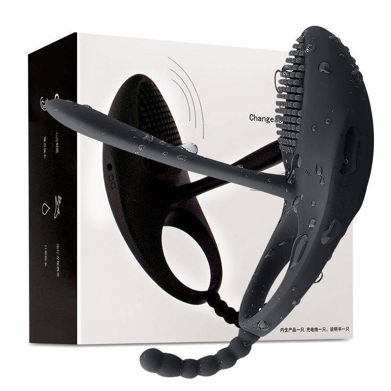 Vibrating Cock Ring Penis Rings Wand Sex Toys Masturbation Device for Adults Male Couples Massage Personal Care
