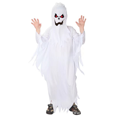 Childrens Ghost Halloween Fancy Dress Costume