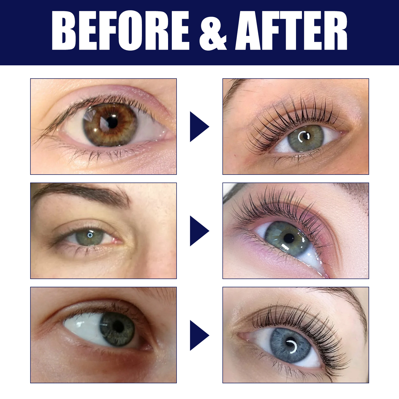 Eyelash Nourishing Growth Liquid Eyelashes Enhancer Serum Lash Lift Lengthening Nourishing Fuller Thicker Lashes Treatment Care 5ml