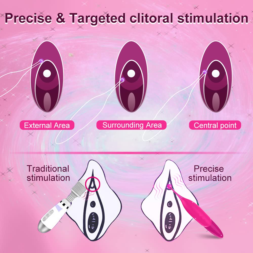 (Purple) Clitoris G spot Vibrator  Women Couples Adult Sex Toys Sex Toy Dildo  Nipple Vagina Stimulator Wand Vibrators High Frequency