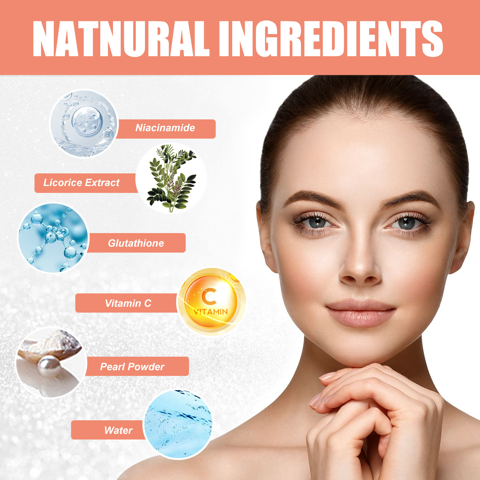 Gluta Whitening Lazy Cream Facial Cream Vitamin C Glutathione Cream Lotion Skin Moisturising Brightening