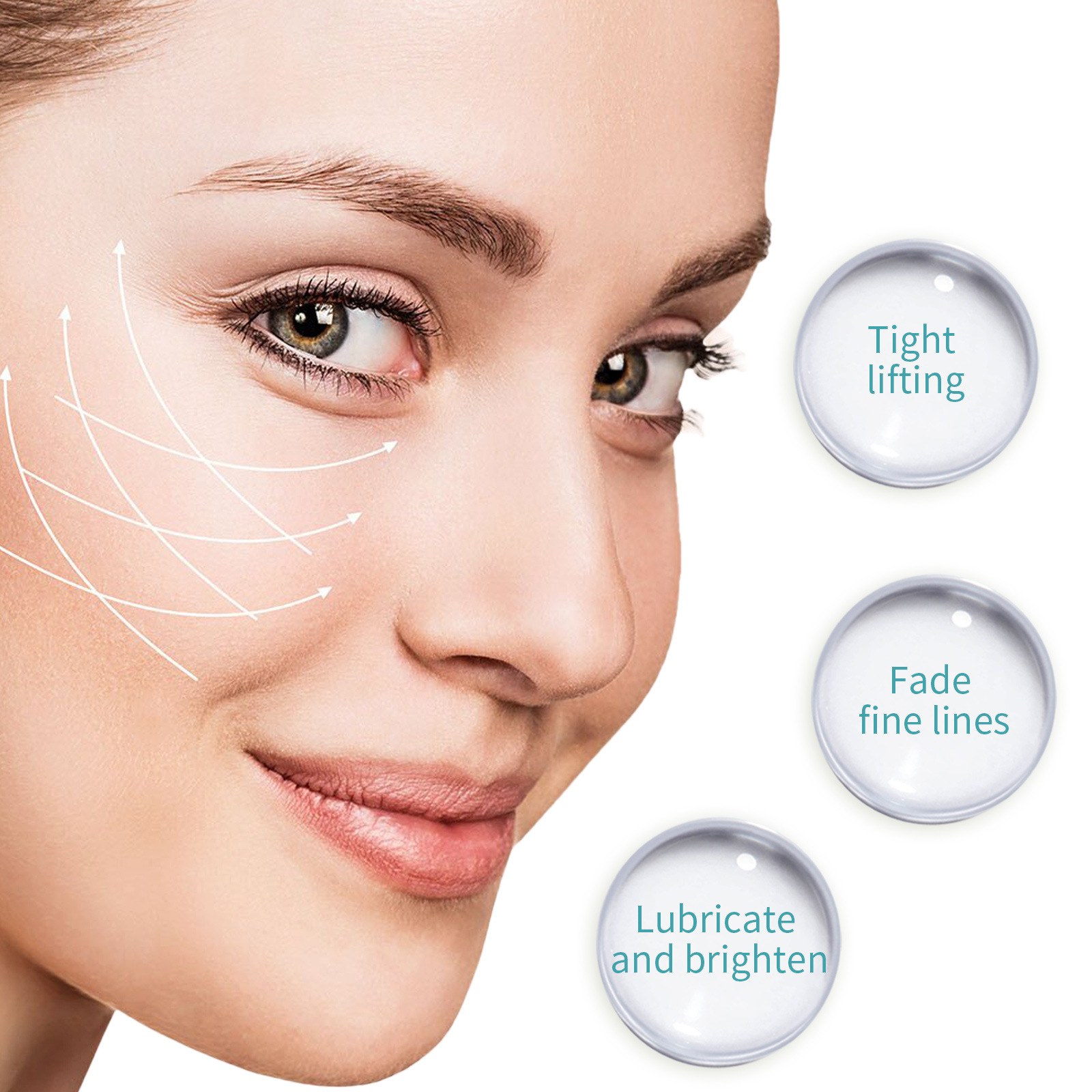 Firming Face Cream Anti-Aging Skin Tightening Cream Neck Firming Cream 5 Seconds Wrinkle Remover Skin Care
