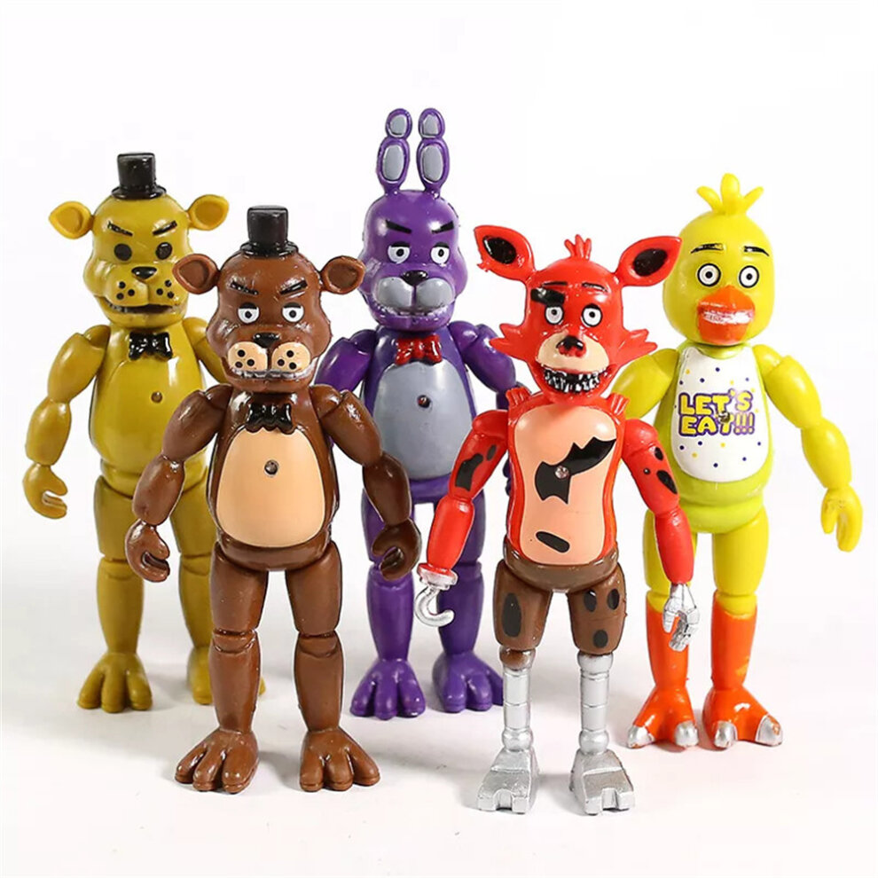FNAF Action Figures Five Nights at Freddy Kids Toys Set of 10