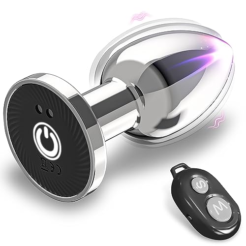 Vibrating Anal Plug Anal Toys Butt Plug 10 Modes Remote Control Vibrator Male Sex Toys for Women Couples Waterproof Adult Toys G Spot Anal Plugs Beads