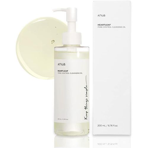 Anua Heartleaf Pore Control Cleansing Oil 200ML Calming Skin Blackheads Removal